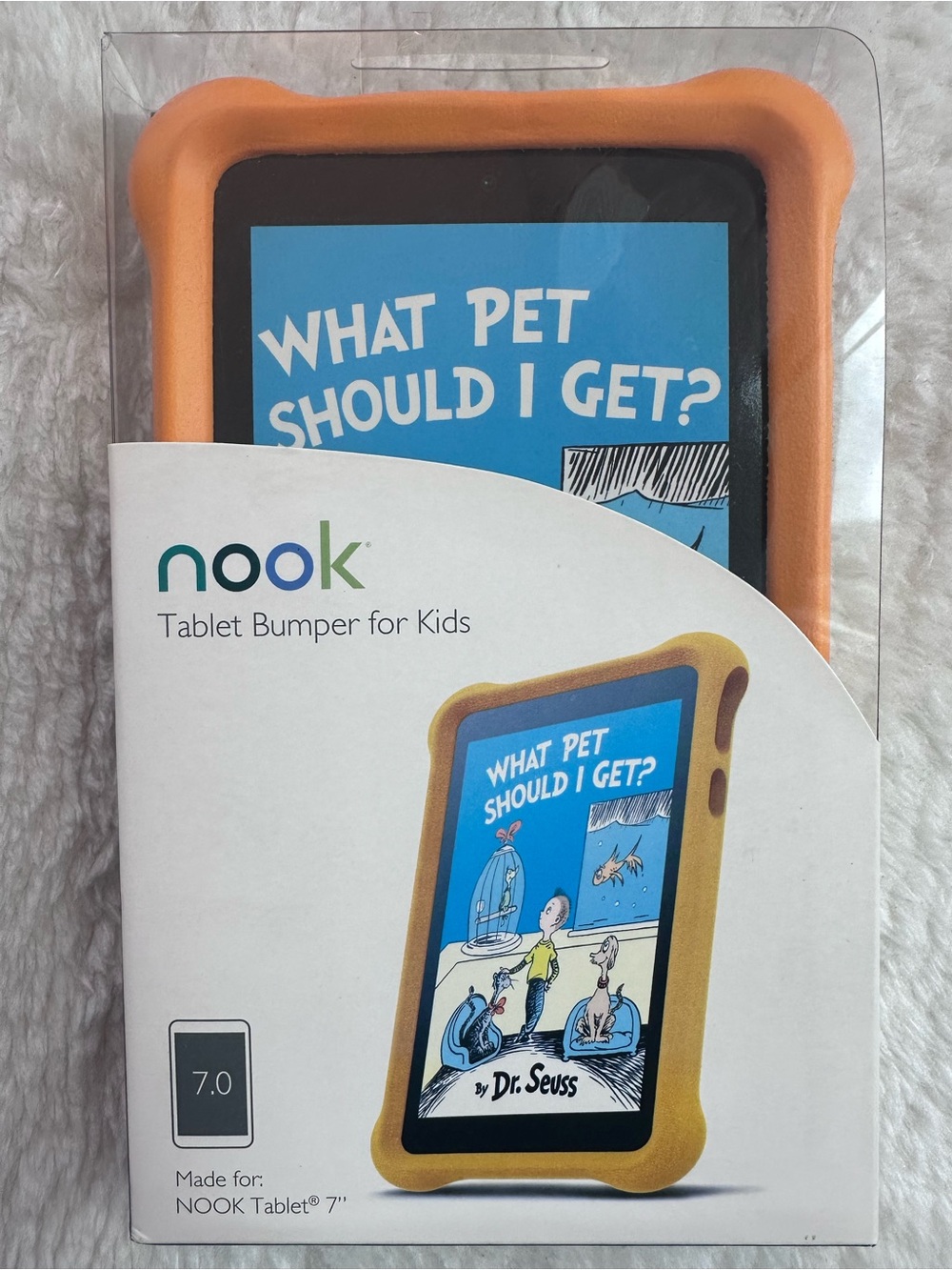 Nook Kids Tablet Bumper Case in Orange